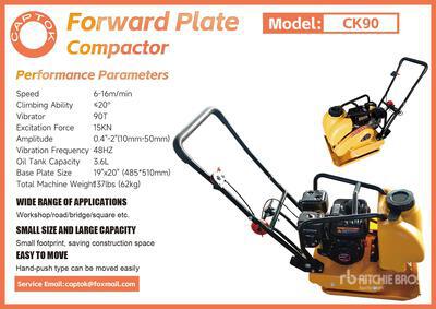 2026 Captok CK90 Vibratory Plate Compactor (Unused)