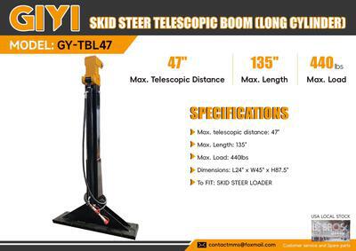 2026 GIYI GY-TBL47 Skid Steer Telescopic Boom (Long Cylinder) (Unused)