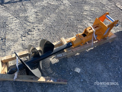 2026 GIYI 400 mm Barrena para excavadora - Fits Cat 305 (Unused)