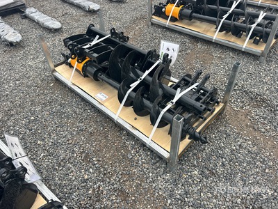 Quantity of (8) 2026 VICSEC VCA-8 Mini Excavator Attachments (Unused)