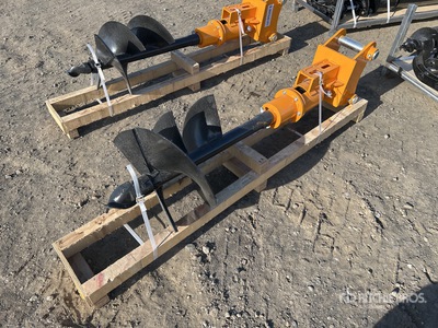 2026 GIYI 400 mm Baggerschnecke - Fits Cat 305 (Unused)