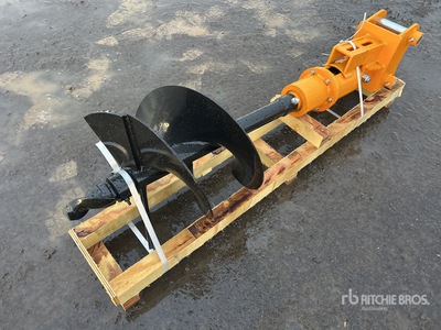 2026 GIYI Excavator Auger - Fits CAT 303 (Unused)