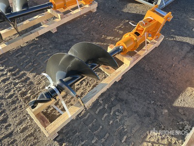 2026 GIYI 400 mm CAT303 Excavator Augers エクスカベーター用アタッチメント - その他 (Unused)