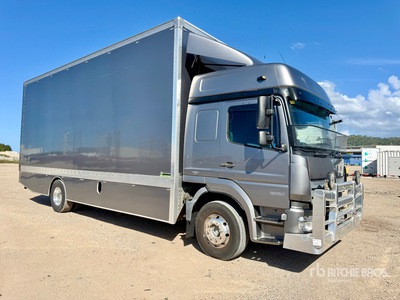2018 Mercedes-Benz Atego 816 4x2 Car Hauler شاحنة فان