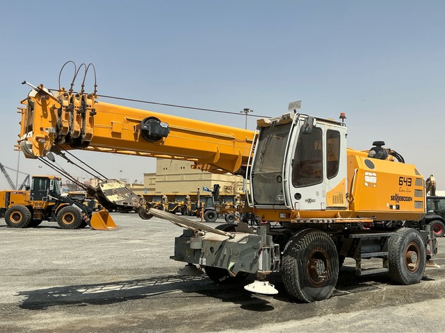 2008 Sennebogen 643 40 ton 4x4x4 Rough Terrain Crane