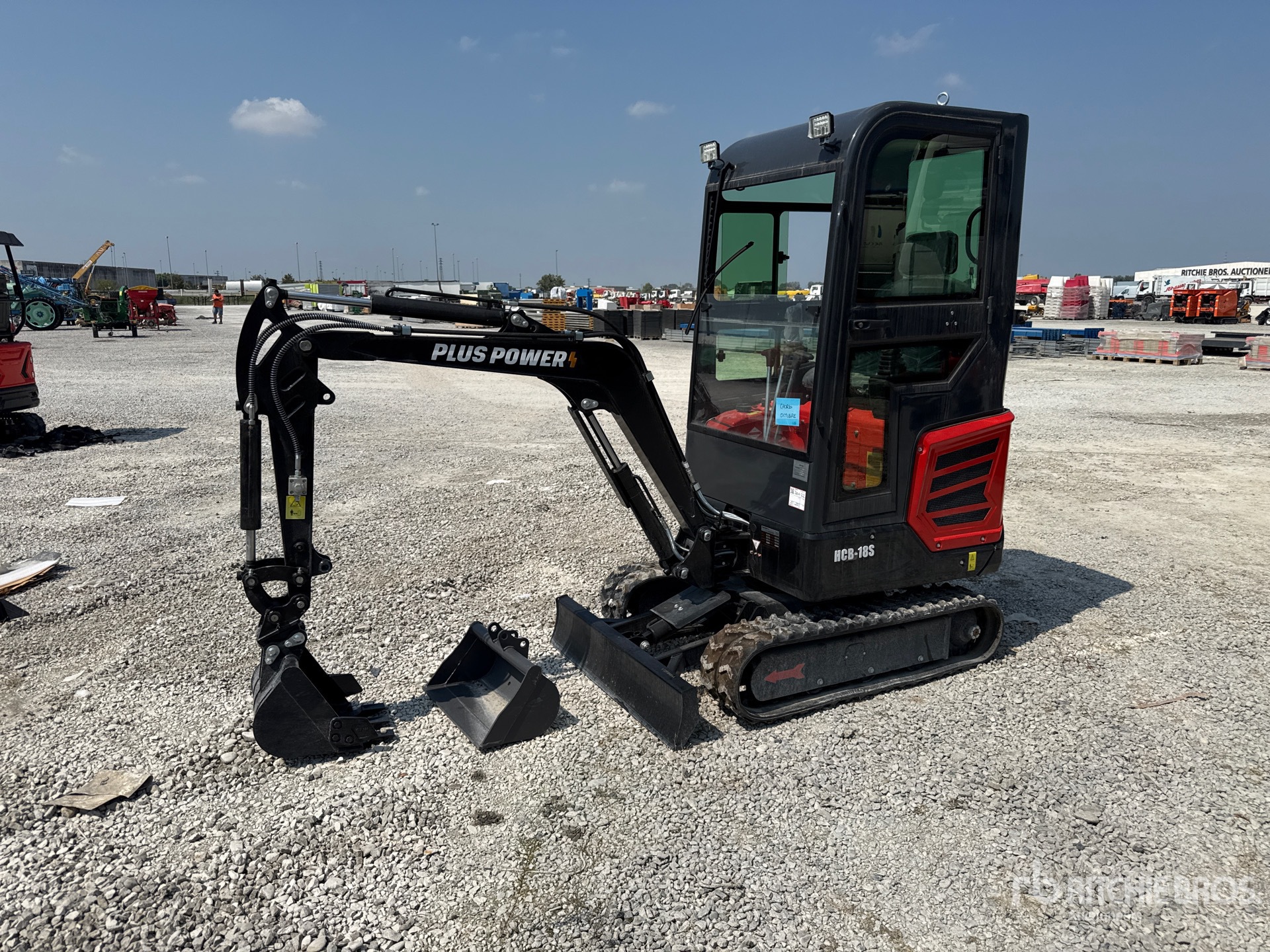 2026 Plus Power HCB-18S Mini Excavator (Unused)