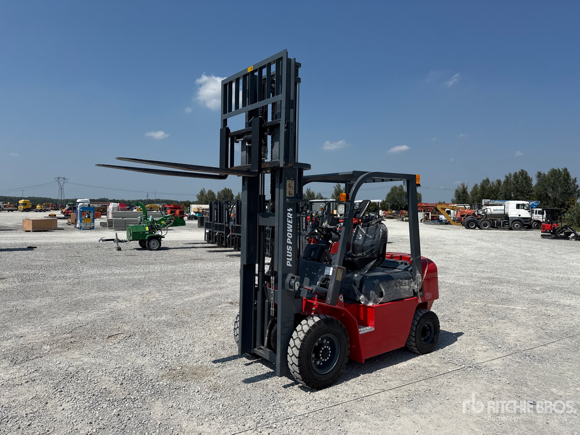 2026 Plus Power VTDD 25 2500 kg Forklift (Unused)