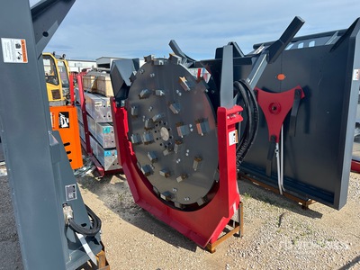 2026 Hard Farm HFDM72-60 69 in Disc Skid Steer Mulcher (Unused)