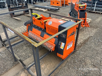 2026 Hard Farm HFEDM36S 35 in Excavator Drum Mulcher - Fits Cat 306/307 (Unused)