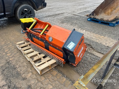 2026 Hard Farm HFEDM36S 35 in Excavator Drum Mulcher - Fits Cat 306/307 (Unused)