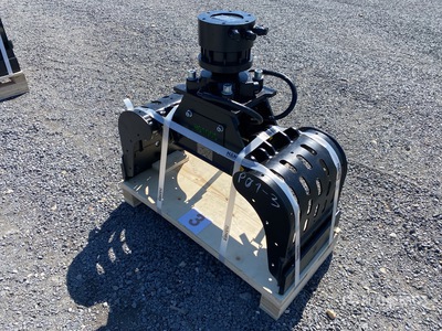 2026 Haener HG100S+ Rotator GR30 Sorting Excavator Grapple (Unused)