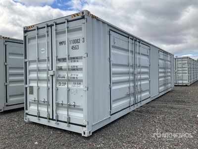 2026 40 ft High Cube Multi-Door Container per stoccaggio