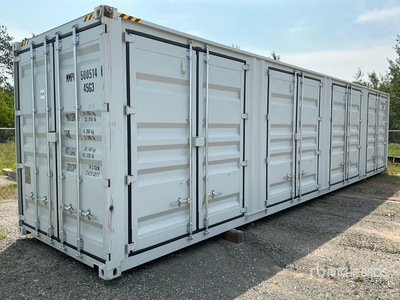 2026 40 ft High Cube Multi-Door Storage Container