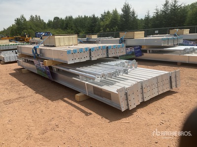 2026 BLUESEA L100FT x W50 FTx H18FT 50 ft x 100 ft x 18 ft Steel Frame Only مبنى التخزين  (Unused)