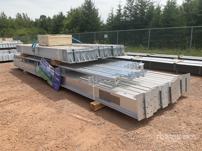 2026 BLUESEA L100FT x W50 FTx H18FT 50 ft x 100 ft x 18 ft Steel Frame Only مبنى التخزين  (Unused)