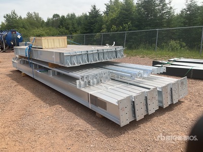 2026 BLUESEA 50 ft x 100 ft x 18 ft Steel Frame Only مبنى التخزين  (Unused)