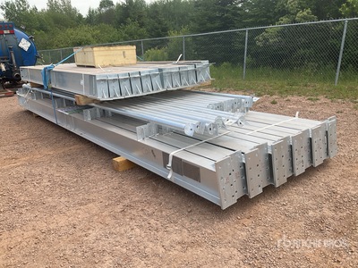 2026 BLUESEA 50 ft x 100 ft x 18 ft Steel Frame Only مبنى التخزين  (Unused)