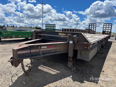 2017 Witzco Challenger 411 34 ft Quad/A Equipment Trailer