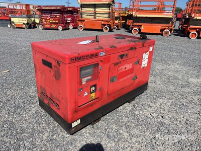 2010 Himoinsa HYW20 16 kW Skid-Mounted Generatore