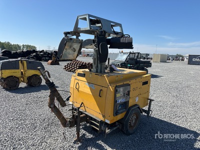 2012 Atlas Copco QLT H40 9.9 kVA Torre de iluminación