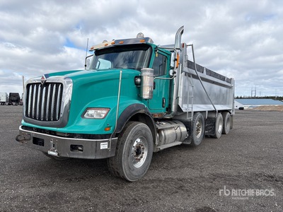 2020 International HX620 8x4 Tri/A Dump Truck