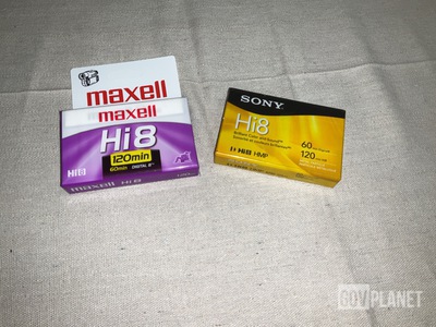 (298) Assorted Videocassette Tapes