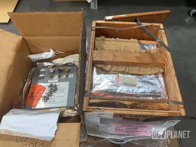 (1) Motor-Generator Stator & (1) Shipboard Alarm Panel