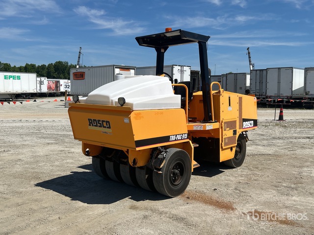 2017 Rosco Tru-Pac 915 9 Wheel Pneumatic Roller