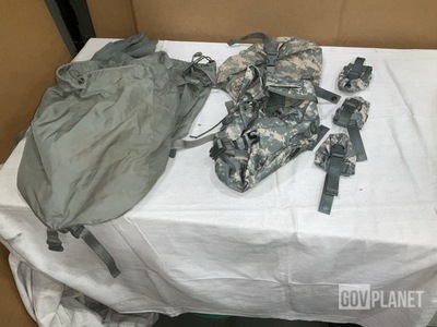 (88) Flash Bang Grenade Pouches, (50) Sustainment Pouches & Assorted Items