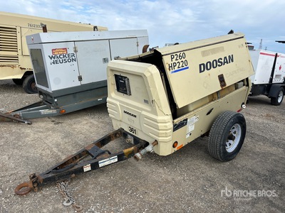 2013 Doosan P260 Mobile Air Compressor