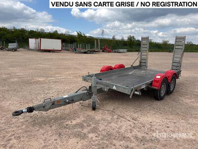 Hubiere H212L 14CF T/A Remorque 2 Essieux Remorque pour équipement