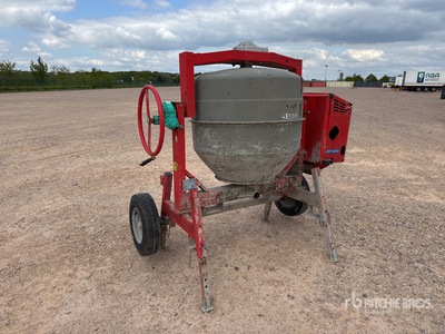 Imer S/A Betonniere 1 Essieu Portable Concrete Mixer