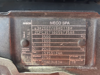 2013 Multitel 160ALU 16 m on 2013 Iveco Daily-Multitel 4x2 Camion Nacelle Piattaforma Autocarrata