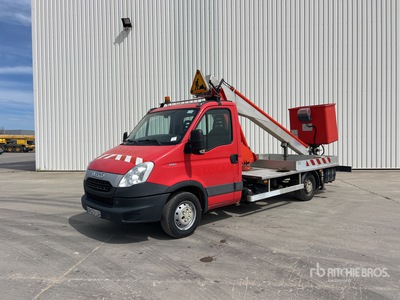 2013 Multitel 160ALU 16 m on 2013 Iveco Daily-Multitel 4x2 Camion Nacelle Lkw-Arbeitsbühne