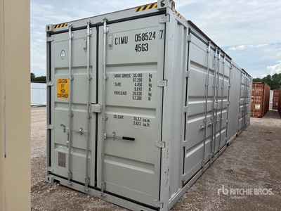 2026 40 ft High Cube Multi-Door Storage Container