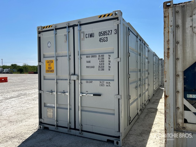 2026 40 ft High Cube Multi-Door Storage Container