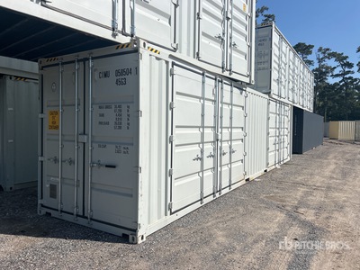 2026 40 ft High Cube Multi-Door Storage Container