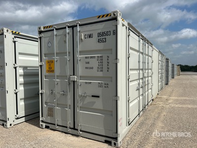 2026 40 ft High Cube Multi-Door Conteneur de stockage