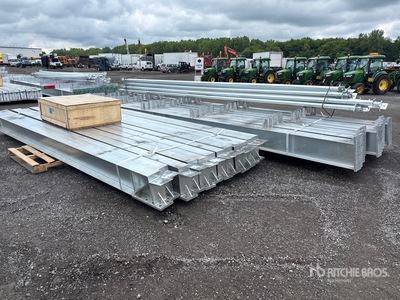 2026 BLUESEA 100 ft x 50 ft x 18 ft Steel Frame Only Building (Unused)