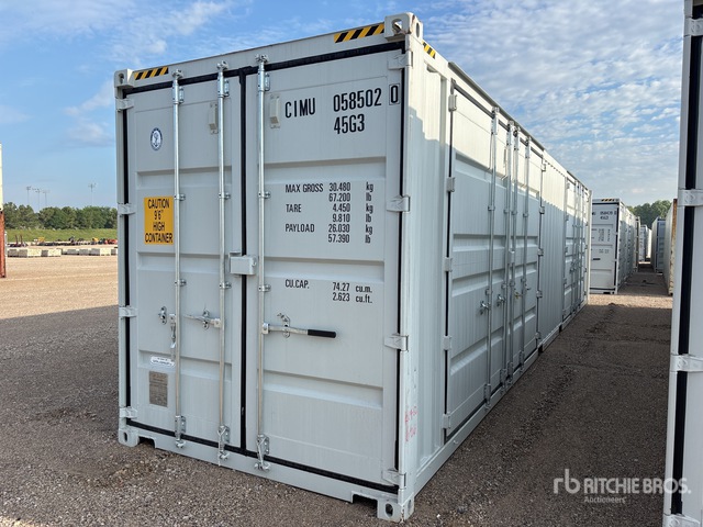 2026 40 ft High Cube Multi-Door Storage Container
