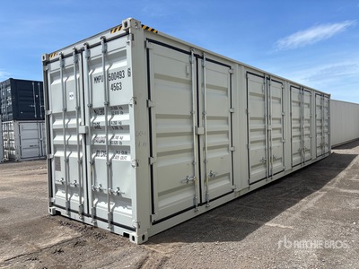 2026 40 ft High Cube Multi-Door Conteneur de stockage