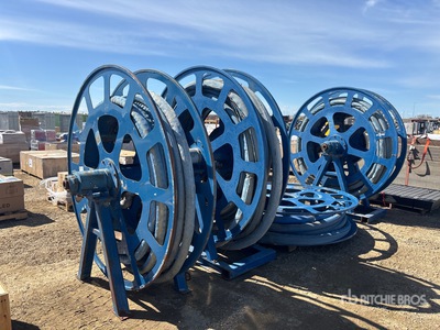 Quantity of (4) High Pressure Reel Stand