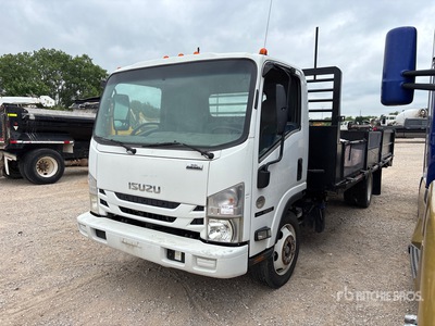 2016 Isuzu NRR 4x2 Flatbed Truck (Inoperable)