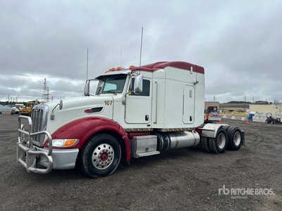 2014 Peterbilt 386 6x4 Ciągnik siodłowy T/A z kabiną sypialną