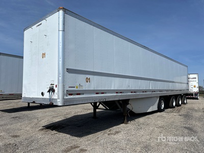 2012 Manac 53 ft x 102 in Quad/A Van Trailer
