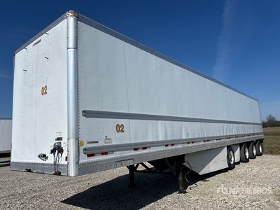2012 Manac 53 ft x 102 in Quad/A Van Trailer