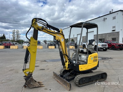 2014 Yanmar ViO17-A Mini Excavator
