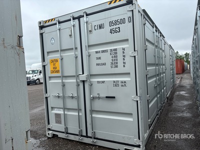 2026 40 ft High Cube Multi-Door Storage Container