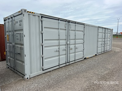 2026 40 ft High Cube Multi-Door Storage Container