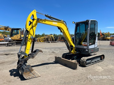 2018 Wacker Neuson EZ36 Mini Excavator